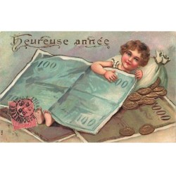 n°25814 - Carte Gaufrée -...