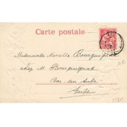 n°25815 - Carte Gaufrée - Nouvel An - Heureuse Année - Clowns