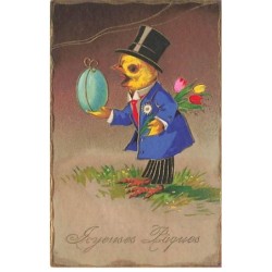n°25821 - Carte Gaufrée -...