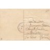 n°25822 - Carte Gaufrée - Heureuses Pâques - Poussins dans une diligence