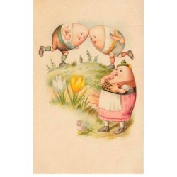 n°25826 - Pâques - Oeufs...