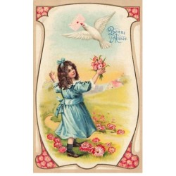 n°25864 - Carte Gaufrée -...