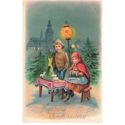 n°25881 - Carte Gaufrée -...