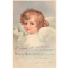 n°25884 - Noël - Fröhliche Weihnachten - Portrait d'un ange
