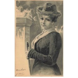 n°25894 - Carte Gaufrée -...