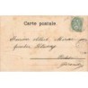 n°25894 - Carte Gaufrée - Fantaisie - Jeune femme avec un chapeau à voilette