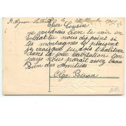 n°12693 - Carte Gaufrée - Ne m'oubliez pas - Enfants dans une malle en osier