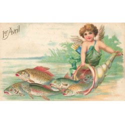 n°25908 - Carte Gaufrée -...