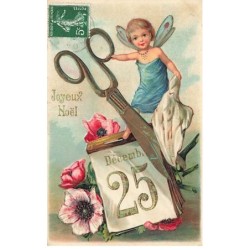 n°25923 - Carte Gaufrée -...