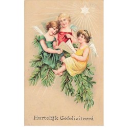 n°25934 - Carte Gaufrée -...