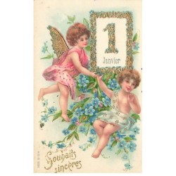 n°25937 - Carte Gaufrée -...