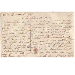 n°12702 - Carte Brodée - Heureux Noël - Cloche