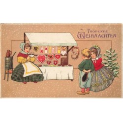 n°25960 - Carte Gaufrée -...