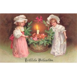n°25961 - Carte Gaufrée -...