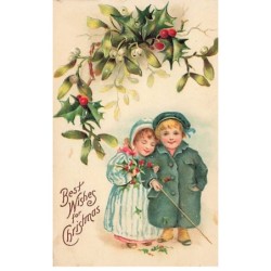 n°25973 - Carte Gaufrée -...