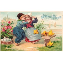 n°25975 - Carte Gaufrée -...