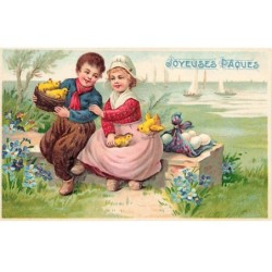 n°25976 - Carte Gaufrée -...