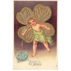 n°25985 - Carte Gaufrée -...