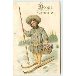 n°12728 - Carte Gaufrée -...