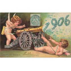 n°26023 - Carte Gaufrée -...