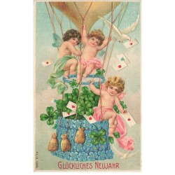 n°26024 - Carte Gaufrée -...