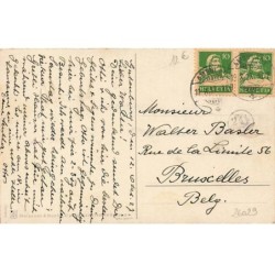 n°26029 - Anniversaire - F. Baumgarten - Nain jouant de la mandoline pour des oiseaux