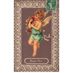 n°26031 - Carte Gaufrée et...
