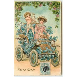 n°12730 - Carte Gaufrée -...