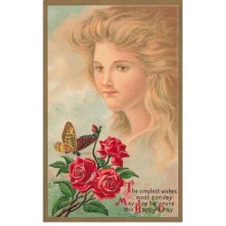 n°26042 - Carte Gaufrée -...