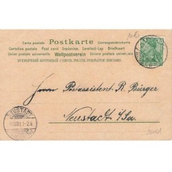 n°26061 - Fantaisie - Clapsaddle, Brundage - Portrait d'une fillette sur un fond rouge