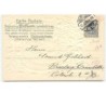 n°12738 - Carte Gaufrée - Viel Glück im neuen Jahre - Ange parmi des fleurs