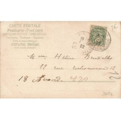 n°26094 - Fantaisie - Clapsaddle - Jeune fille tenant une faucille et portant une gerbe de blé