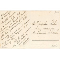 n°26126 - F. Baumgarten - Joyeuses Pâques - Ange se promenant avec des lièvres habillés