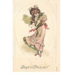 n°26131 - Carte Gaufrée -...