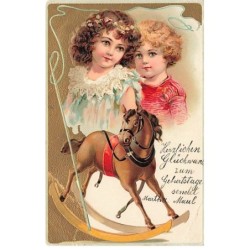 n°26138 - Carte Gaufrée -...