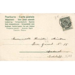 n°26149 - Fantaisie - Deux jeunes filles, l'une coiffant l'autre
