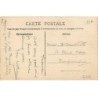 n°26156 - Carte Peinte à la Main - Nénette - Jeune femme se promenant - Mode