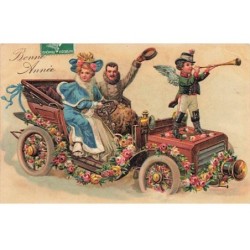 n°26164 - Carte Gaufrée -...