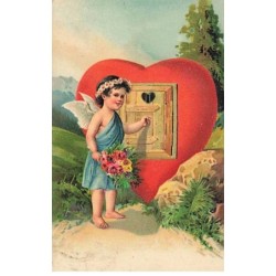 n°26182 - Carte Gaufrée -...