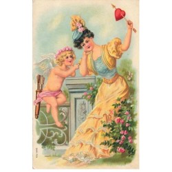 n°26183 - Carte Gaufrée -...