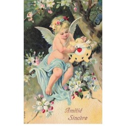 n°26184 - Carte Gaufrée -...