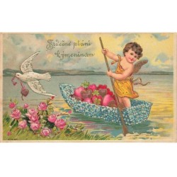 n°26188 - Carte Gaufrée -...