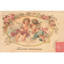n°26195 - Carte Gaufrée -...
