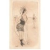n°26207 - Illustrateur - Un homme photographiant une jeune femme en tenue de bain - Baigneuse - Photo