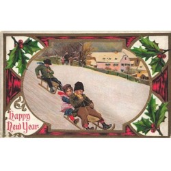 n°26214 - Carte Gaufrée -...
