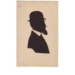 n°12759 - Silhouette d'un...