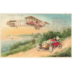 n°26222 - Carte Gaufrée -...