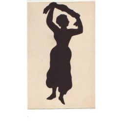 n°12764 - Silhouette d'une...