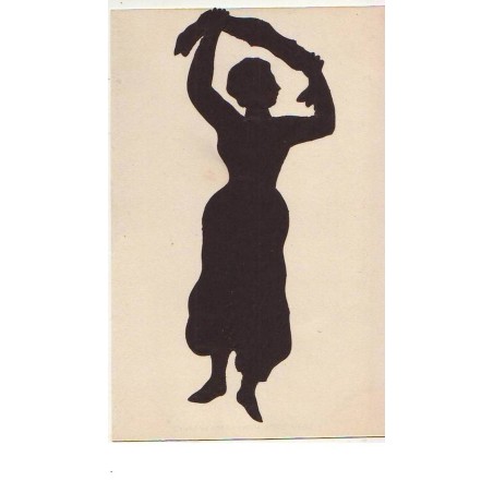 n°12764 - Silhouette d'une femme - Cartes Animées Lambert