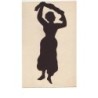 n°12764 - Silhouette d'une femme - Cartes Animées Lambert